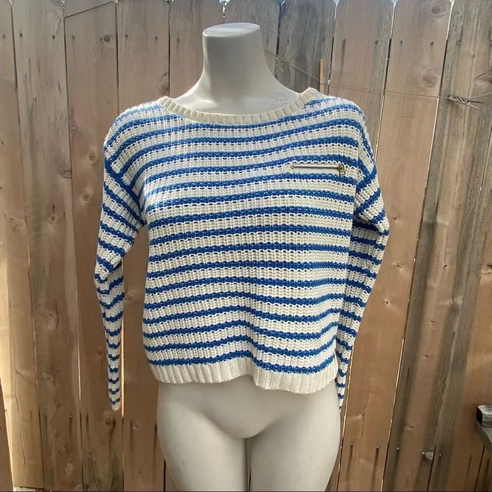 Tommy Hilfiger striped knit sweater size medium